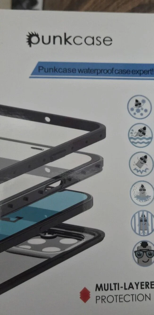 Waterproof iPhone 15 Case - Black